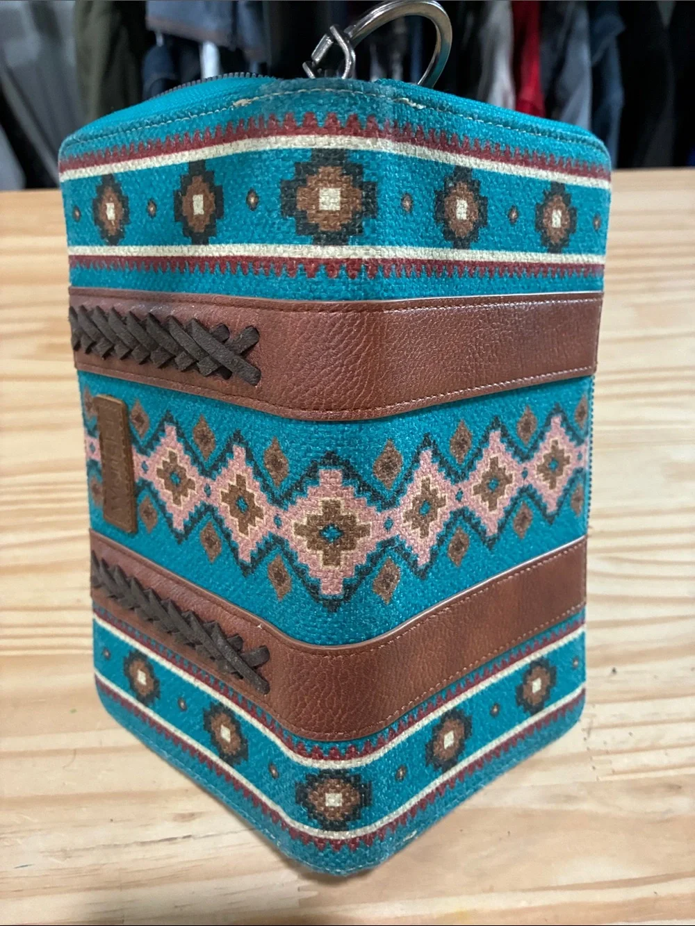 Wrangler wrapped turquoise